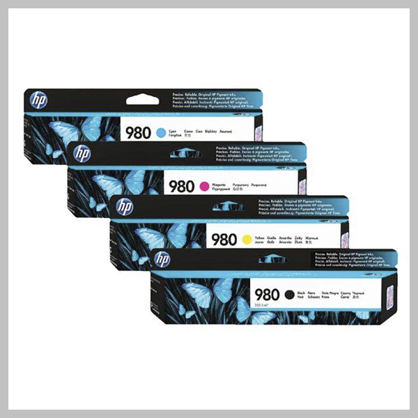 HP 980 INK CARTRIDGE CYAN - APPROX. YIELD 6,600 PAGES