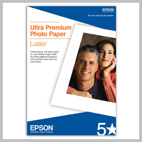 Epson ULTRA PREMIUM PHOTO PAPER LUSTER 17IN X 22IN 25 SHEETS