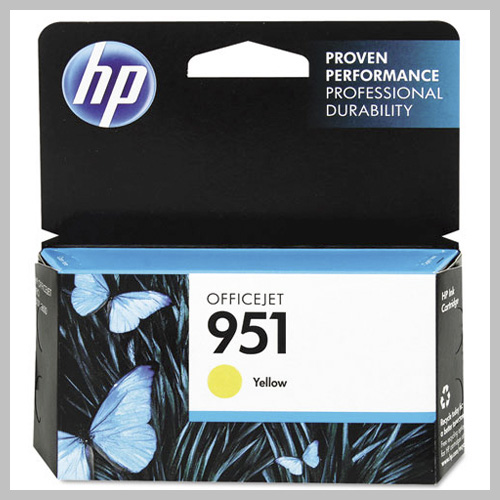 HP 951 YELLOW INK CARTRIDGE FOR OFFICEJET