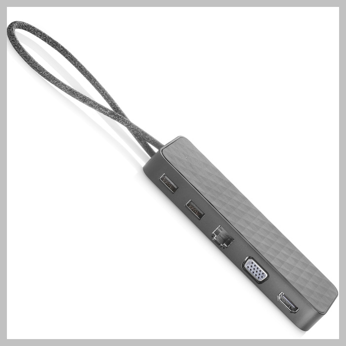 HP USB-C MINI DOCKING STATION W/ ETHERNET USB HDMI ETC.