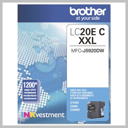 Brother CYAN INK CARTRIDGE ULTRA HIGH YIELD APPROX. 1200 PAGES